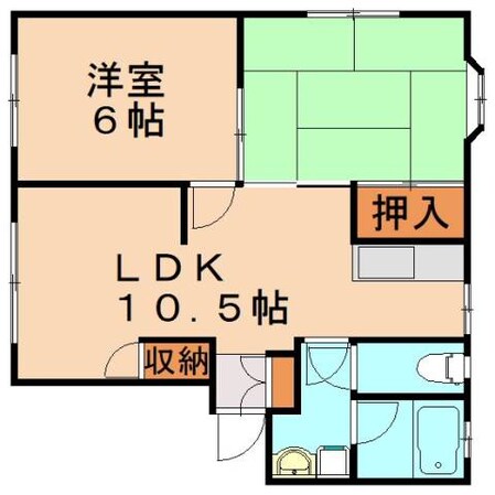 新飯塚駅 徒歩72分 1階の物件間取画像